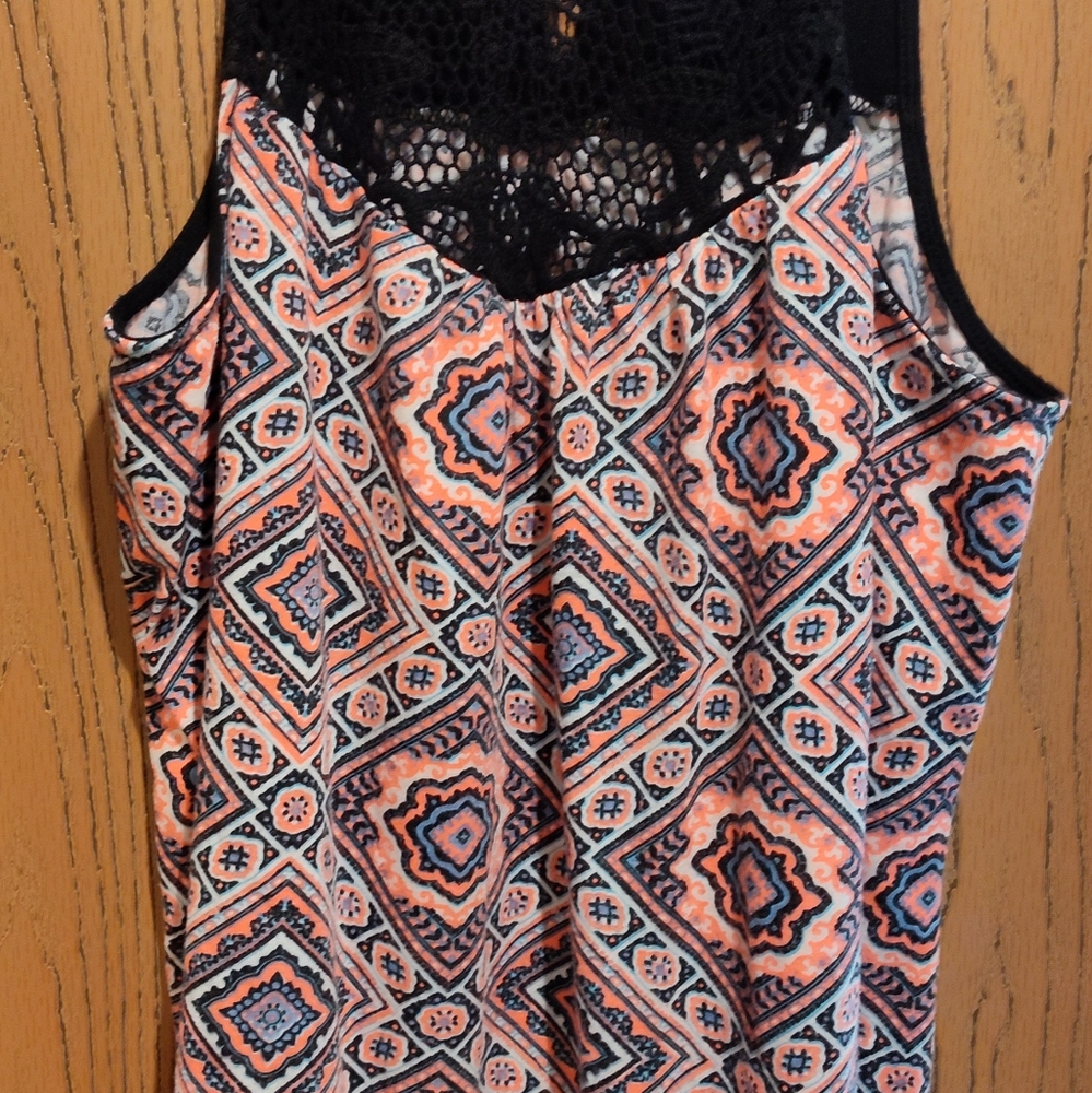 Maurices Lace & Geometric Tank